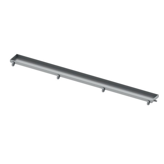 TECEdrainline Fliesenmulde "plate" 900 mm Edelstahl, gerade