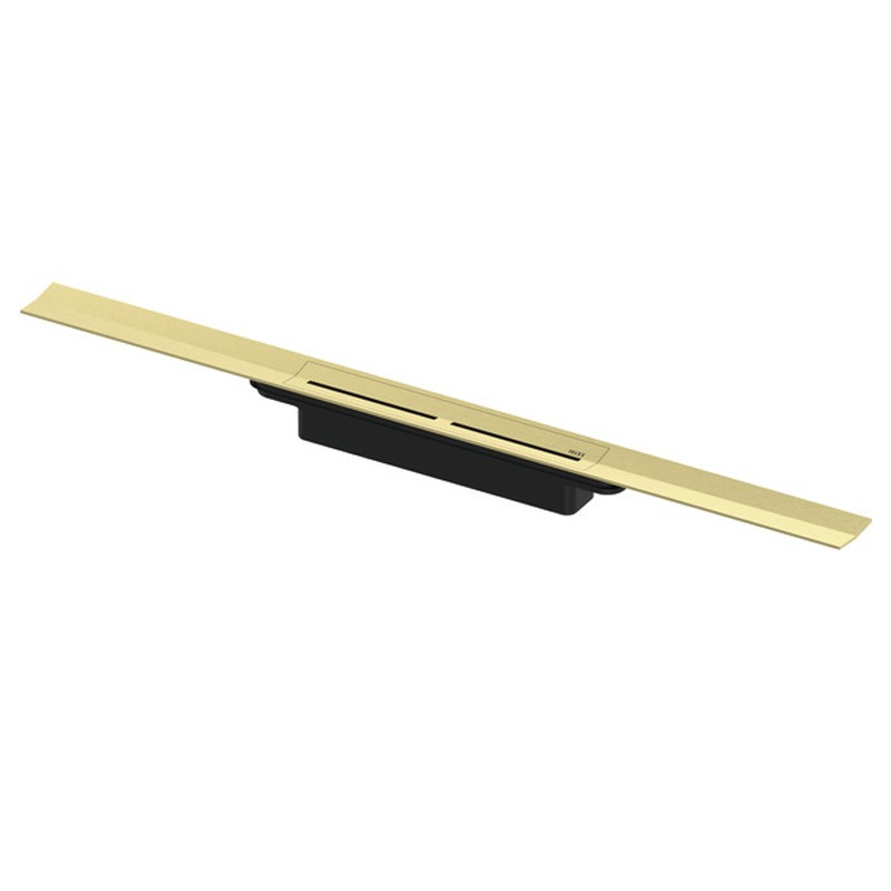 TECEdrainprofile Duschprofil, 1000 mm, Edelstahl, "Brushed Gold Optic"