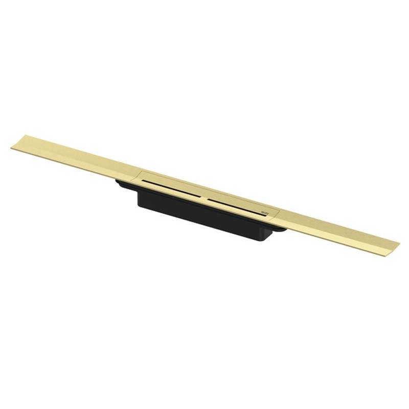 TECEdrainprofile Duschprofil, 1200 mm, Edelstahl, "Brushed Gold Optic"