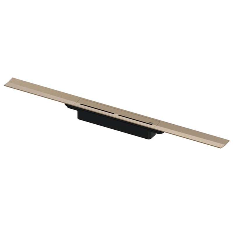 TECEdrainprofile Duschprofil, 1200 mm, Edelstahl, "Brushed Red Gold"