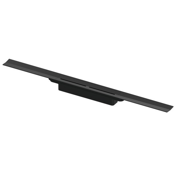 TECEdrainprofile Duschprofil, 1600 mm, Edelstahl gebürstet, schwarz