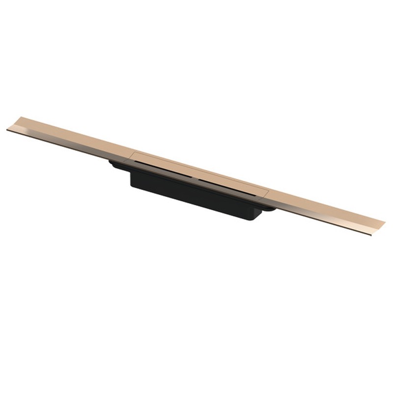 TECEdrainprofile Duschprofil, 900 mm, Edelstahl, "Polished Red Gold"