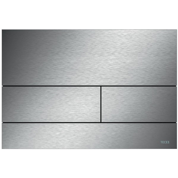 TECEsquare WC-Betätigungsplatte Metall 2 Edelstahl geb.(mit Antifingerprint)