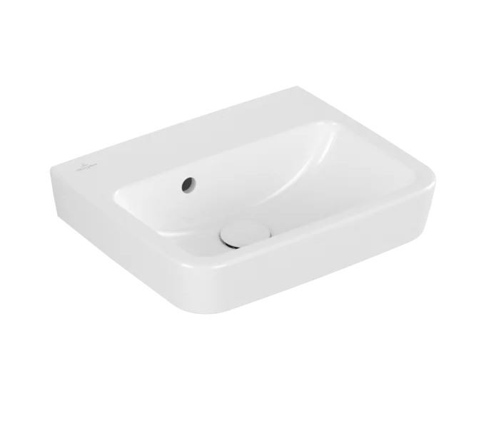 VB Handwaschbecken O.novo 43444J 450x370mm Eckig Weiß Alpin