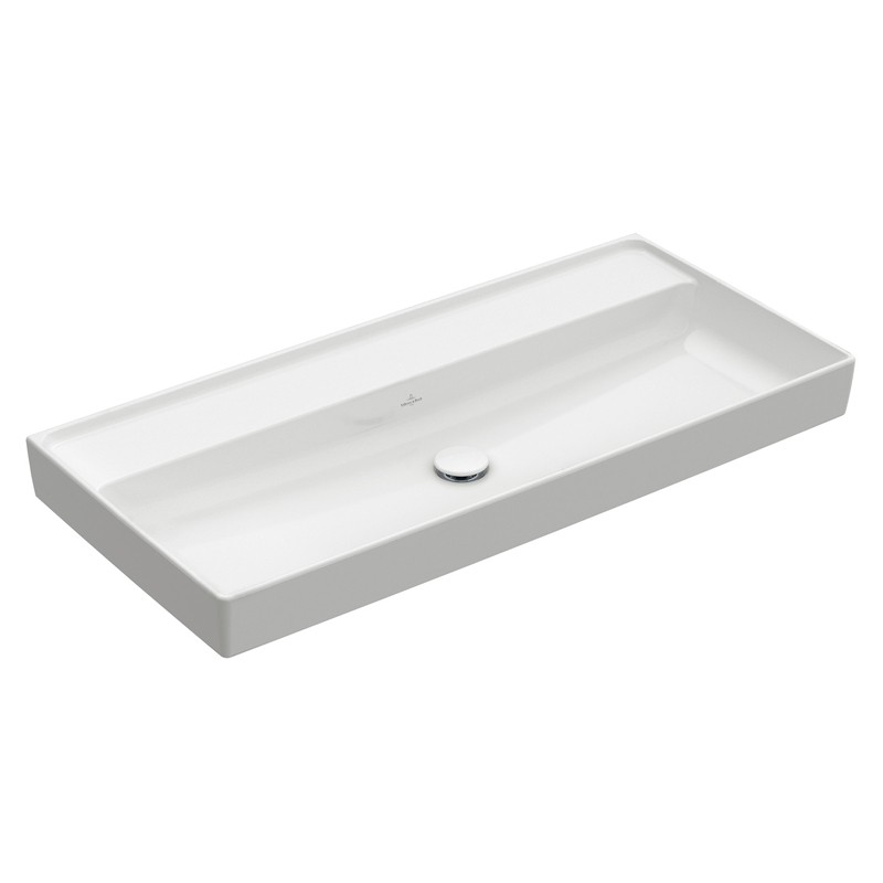 VB Schrankwaschtisch Collaro 4A33A3 1000x470mm Rechteck Stone White C+