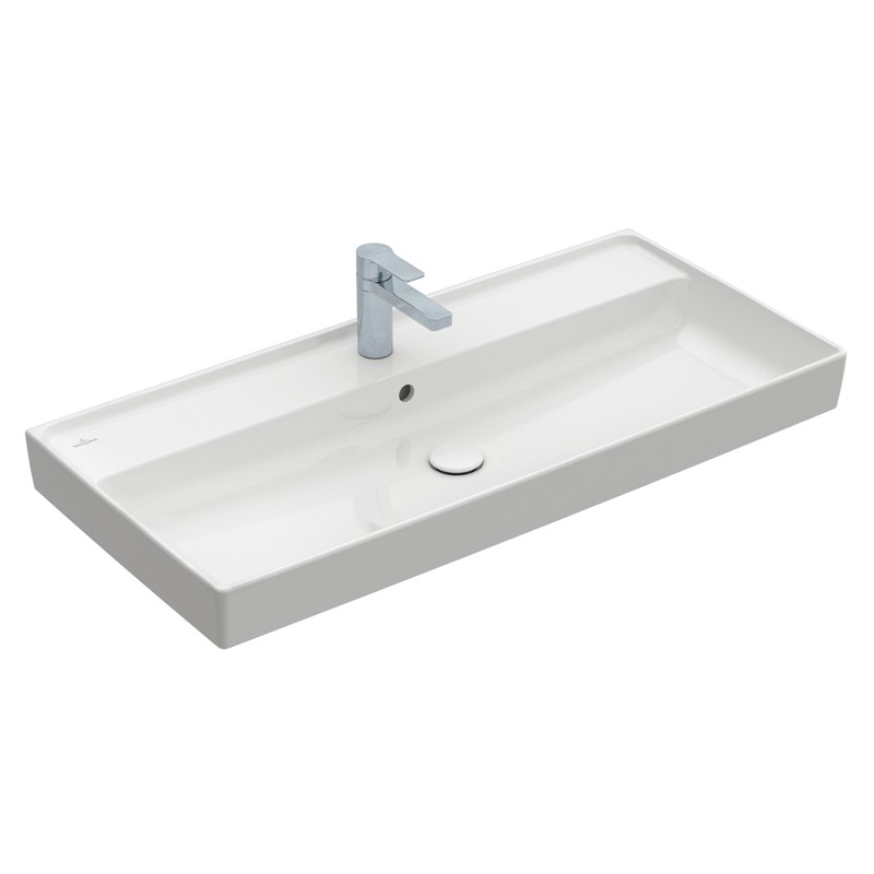 VB Schrankwaschtisch Collaro 4A33A5 1000x470mm Rechteck Stone White C+