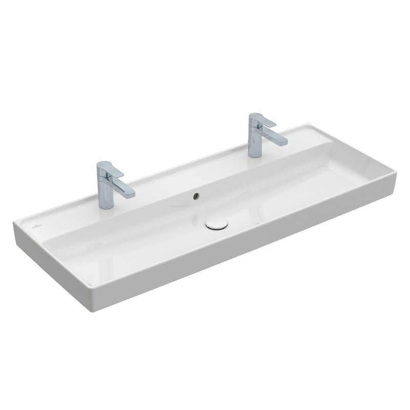 VB Schrankwaschtisch Collaro 4A33C1 1200x470mm Rechteck Stone White C+