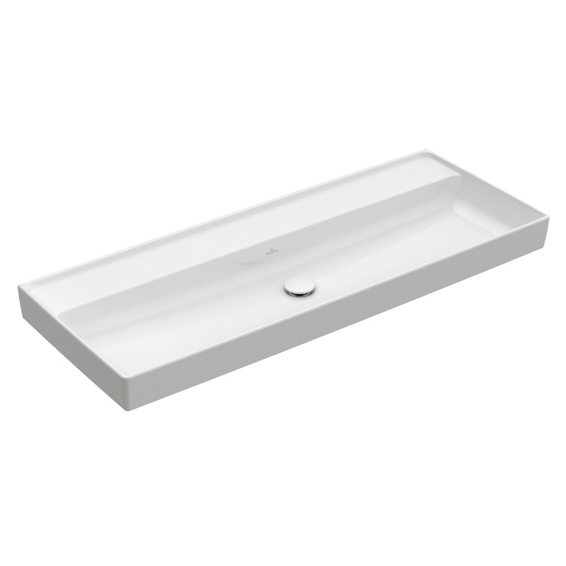 VB Schrankwaschtisch Collaro 4A33C3 1200x470mm Rechteck Stone White C+
