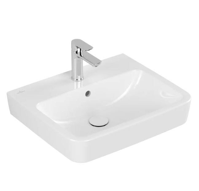 VB Waschbecken O.novo 4A4155 550x460mm Eckig Weiß Alpin