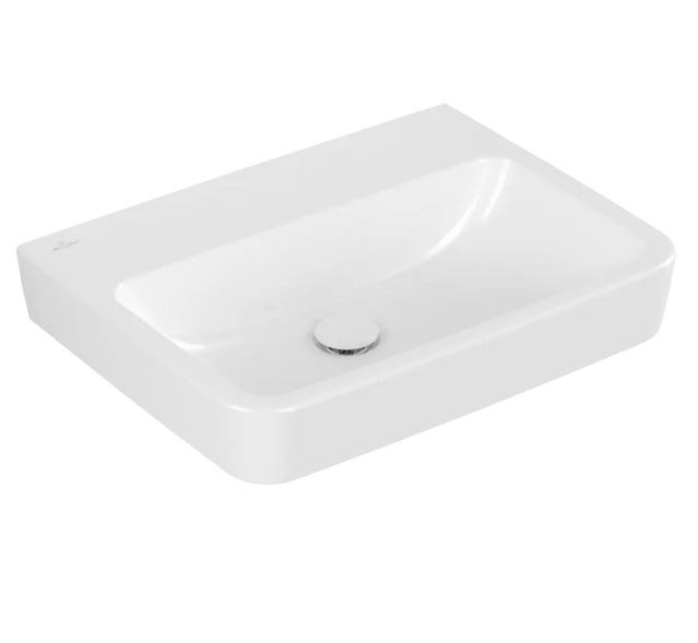 VB Waschbecken O.novo 4A416F 600x460mm Eckig Weiß Alpin