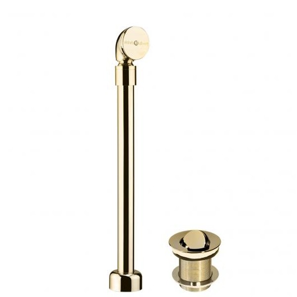 Victoria & Albert Spezielle Ab-und Überlaufgarnitur für Wannen ohne vorgebohrtes Überlaufloch KIT17 polished brass
