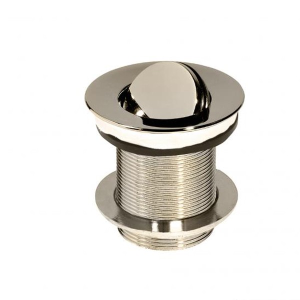Victoria & Albert Universaler Ablauf für Wannen ohne Überlauf mit Klappverschluss KIT12 polished nickel