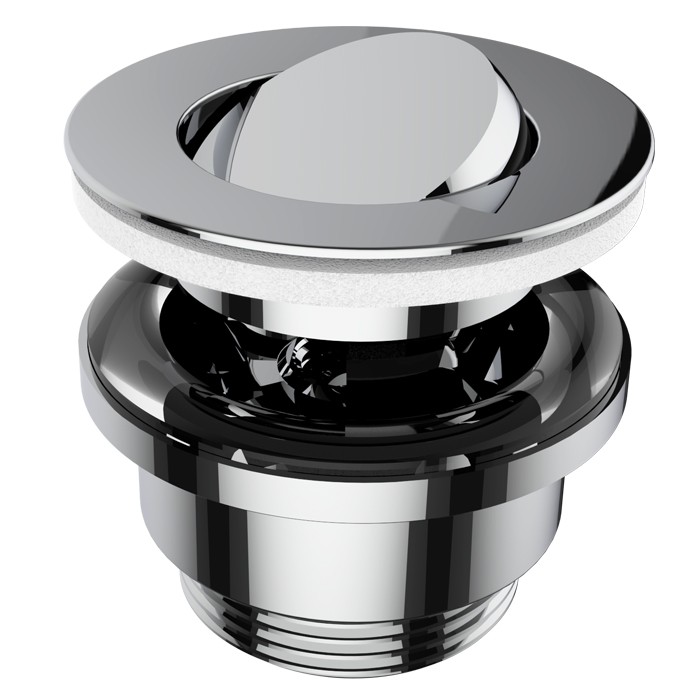 Victoria & Albert Waschbecken-Ablauf mit Klappverschluss KIT24 polished chrome