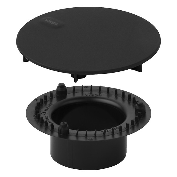 Viega Ausstattungsset 6966.0 Kunststoff d 115 mm schwarz matt