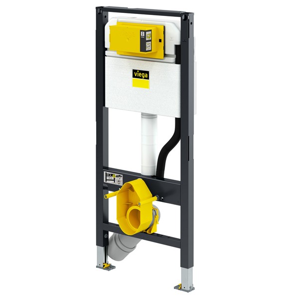 Viega WC Element Prevista Dry 8522 mit Dusch WC Anschluss 1120 mm