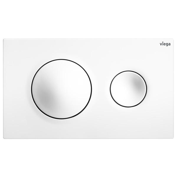 Viega WC Betät.-Pl. Visign for Style 20 8610.1 aus Kunststoff in weiß alpin