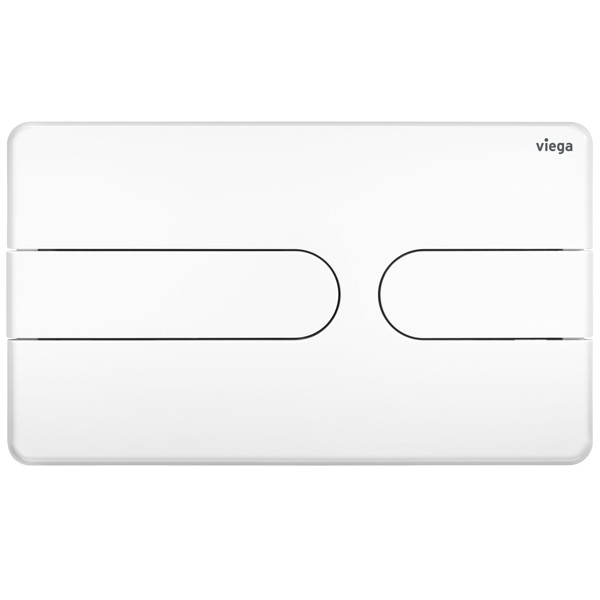 Viega WC Betät.-Pl. Visign for Style 23 8613.1 aus Kunststoff in weiß alpin