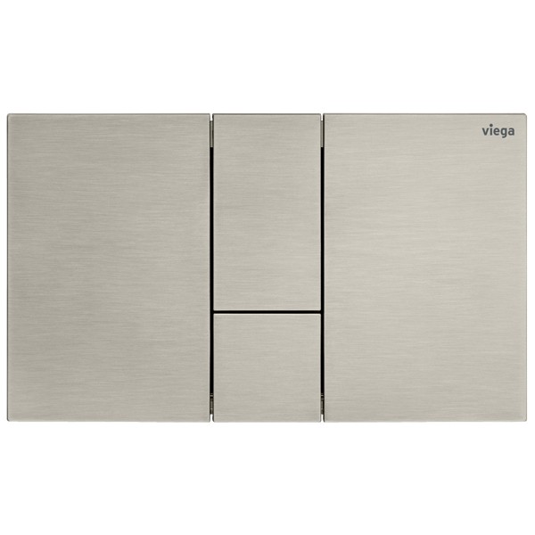 Viega WC Betät.-Pl. Visign for Style 24 8614.1 aus Kunststoff in edelstahlfarben