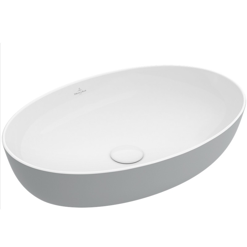 Villeroy & Boch AWT Artis 4198 610x410mm ohne Hahnlochbank o Überl Oval French Linen