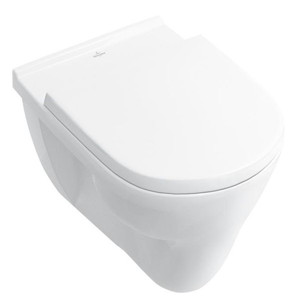 VB Flachspülklosett O.novo 5662 360x560mm wandhängend Weiß Alpin