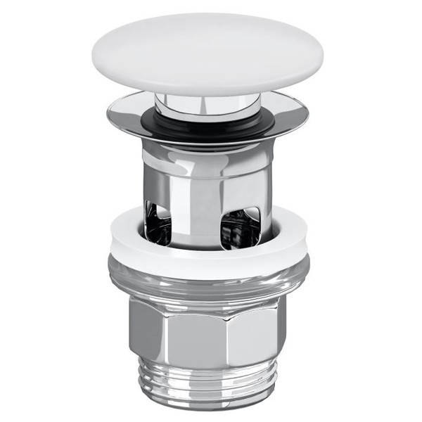VB Push-Open Ventil Zubehör 8L03 Stone White CeramicPlus