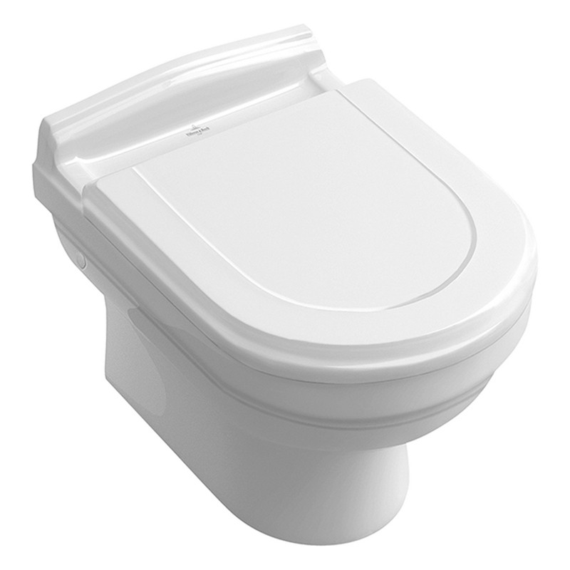 Villeroy & Boch Tiefspülklosett Hommage 6661 370x600mm wandhängend Weiß Alpin C+