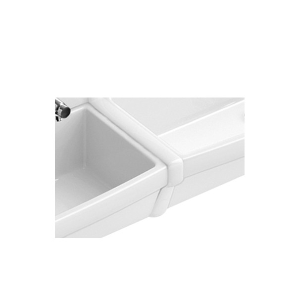 VB Deckleiste O.novo 682100 Weiß Alpin  