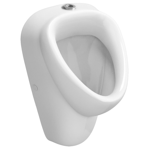 Vitra Urinal RockyPlus Zulauf von oben, alpin-weiss
