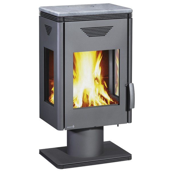 Wamsler Kaminofen "Trion" grau, KF 101-88 Trion