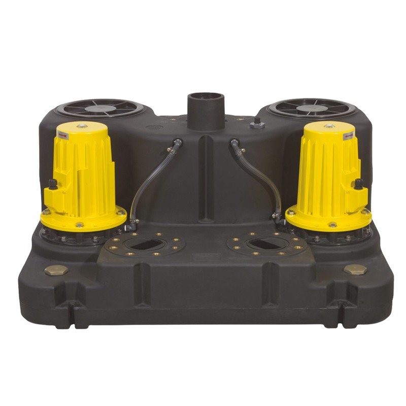 Boy Doppel 3,0 D  400 V Abwasser-Doppel-Hebeanlage Druckabgang DN 100