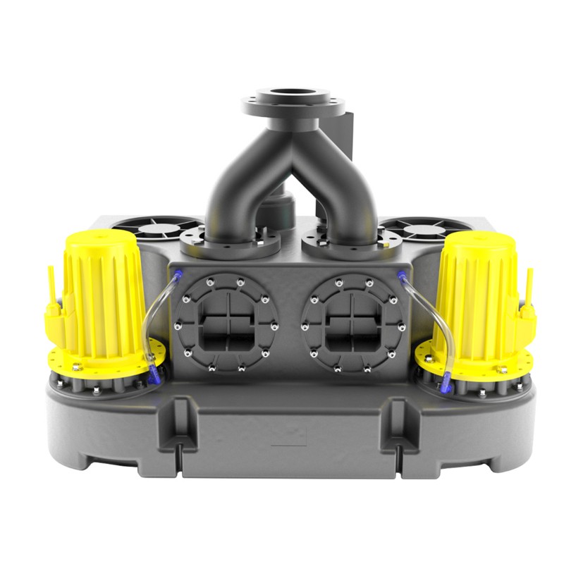 Kompaktboy Doppel 1,1 D 400V Abwasser-Hebeanlage