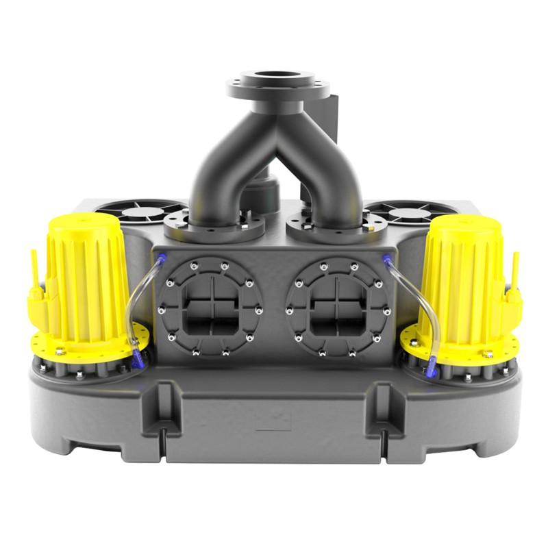 Kompaktboy Doppel 1,5 D 400V Abwasser-Hebeanlage
