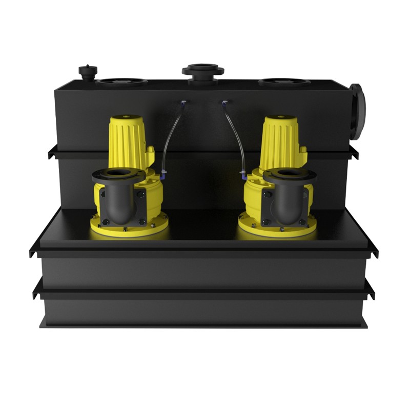 WUZ 100 Doppel 5,5  400 V Abwasser-Hebeanlage