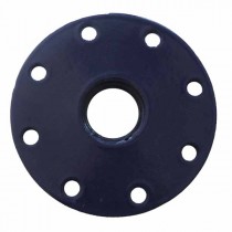 Austria Email Flanschplatte D240 mm mit 6/4" Muffe ohne Dichtung