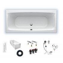Badewanne Life2/M100 1800x800 Acryl Duo-Einbauwanne
