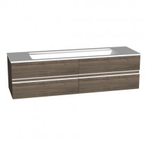 Burgbad Bel Mineralguss-Waschtisch+Unterschrank 1610 PG1  