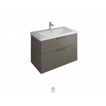 Burgbad Eqio Keramik-Waschtisch+Waschtischunterschrank 930 mm