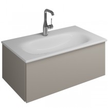 Burgbad Essence Waschtischunterschrank passend zu Keramik-Waschtisch Grohe Essence(WWIJ07T)PG3