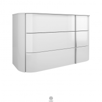 Burgbad Lavo 2.0 Waschtischunterschrank inkl. Konsolenplatte passend zu Aufsatzwaschtisch(SFZZ121)