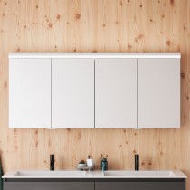 Burgbad Lin20 Spiegelschrank 160 (SPQK160) PG2 Acrylfront/Mehrfachlackierung Matt