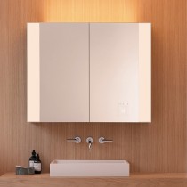 Burgbad rl40 Room Light Spiegelschrank mit LED-Flächenbeleuchtung und Lichtsteuerung inkl. Deckenbeleuchtung(SPOQ100)(Typ-Nr. alt: SS258) PG2