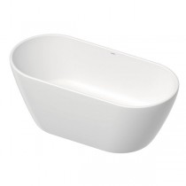DU Badewanne D-Neo 1600x750mm, freist. m.nahtl. Verkleidung, ohne Überlauf