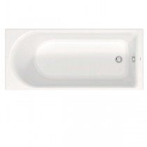 DU Badewanne D-Neo 1700x750mm, weiß, Einbauversion, 1 Rückenschräge