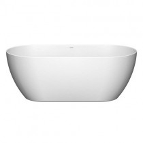 Duravit DuraKanto freistehende Badewanne 150 cm x 75 cm weiß matt Abverkauf