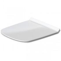 DU WC-Sitz DuraStyle mit SoftClose Scharniere edelstahl, weiß