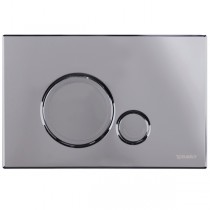 DU DuraSys Betät.-Pl.mech.f. WC Beta 120 Dual Flush,Aufgesetz,Chrom HG