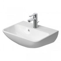 DU Lille håndvask ME by Starck 450 mm m it ÜL, med HLB, 1 HL, hvid,Durashield