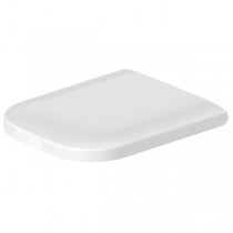 DU WC-Sitz Happy D.2 mit SoftClose Scharniere edelstahl, weiß