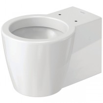 DU Wand-WC Starck 1 575 mm Tiefspüler, Durafix, weiß WonderGliss