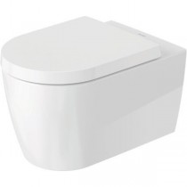 Duravit Wand-WC ME by Starck 570 mm Tiefspüler, Durafix, weiß, Durashield